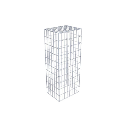 Type 3 oplegkorf 100 cm x 30 cm x 40 cm (L x H x D), maaswijdte 5 cm x 10 cm, C-ring