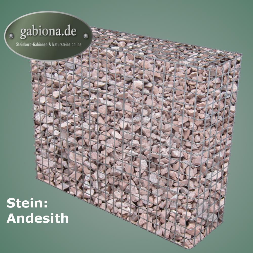 Gabião galvanizado a quente 102 cm x 82 cm x 32 cm, malhagem 5 cm x 5 cm, totalmente soldado