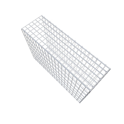 Monteret gabion type 2 100 cm x 70 cm x 30 cm, maskestørrelse 5 cm x 10 cm, C-ring
