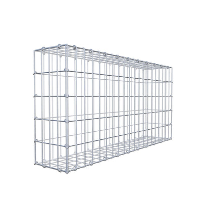 Gabbione 100 cm x 50 cm x 20 cm (L x H x P), maglia 5 cm x 10 cm, anello a C