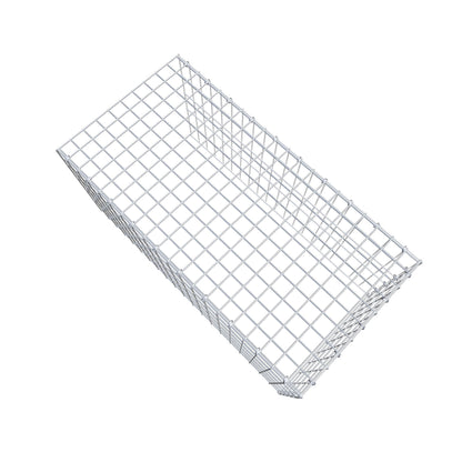 Extra gabion typ 4 100 cm x 50 cm x 50 cm (L x H x D), maskstorlek 5 cm x 10 cm, C-ring