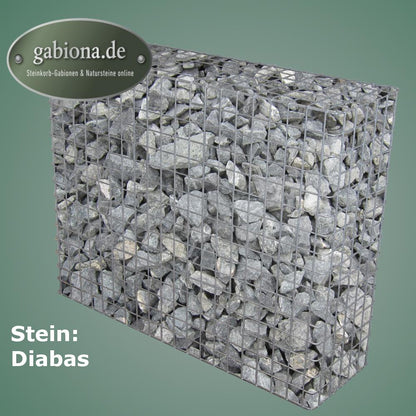 Gabião galvanizado a quente 102 cm x 82 cm x 32 cm, malhagem 5 cm x 5 cm, totalmente soldado