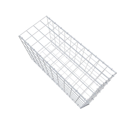 Gavión complementario de tipo 2 100 cm x 60 cm x 40 cm (L x A x P), malla 10 cm x 10 cm, anillo en C