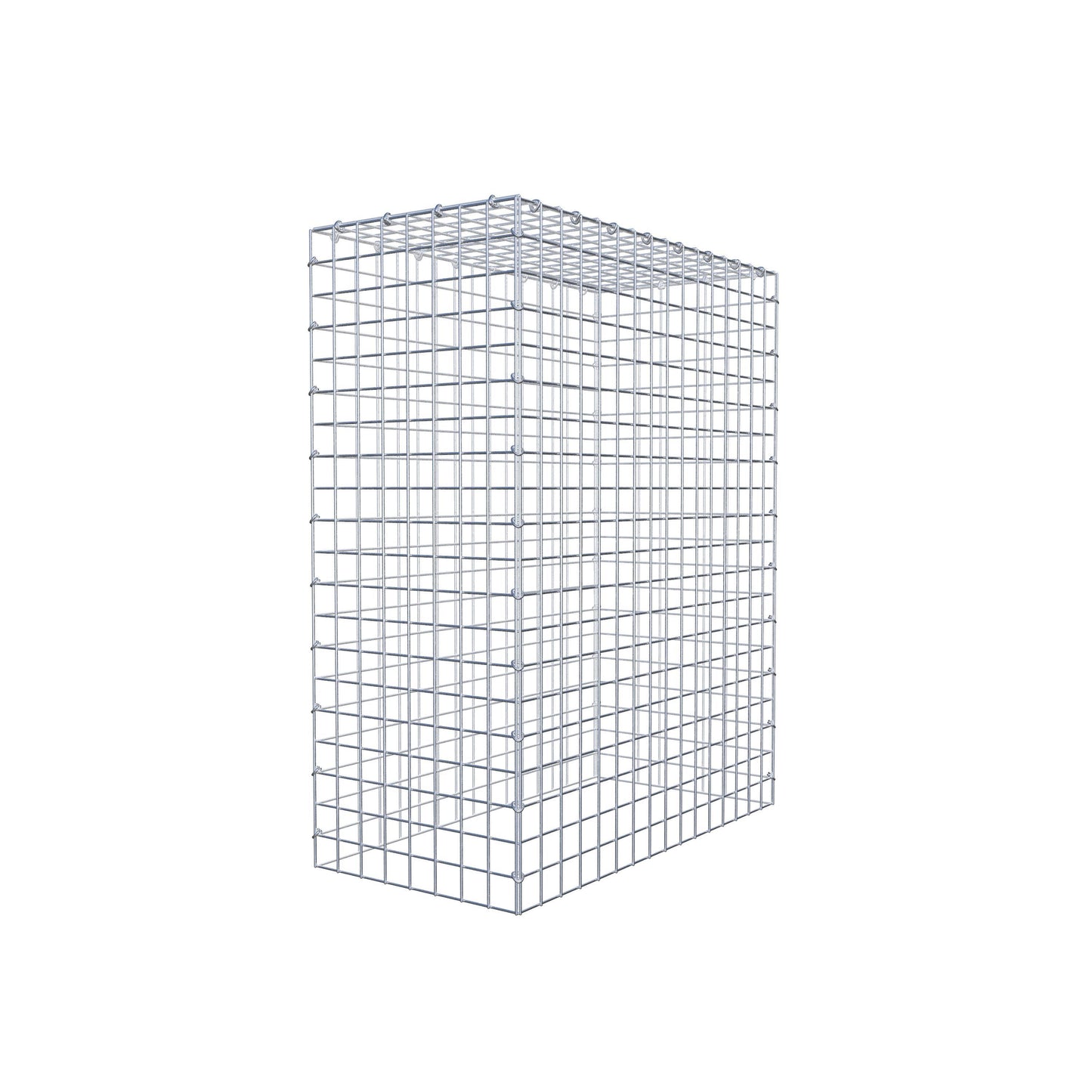 Gabbione aggiuntivo di tipo 3 100 cm x 80 cm x 40 cm (L x H x P), maglia 5 cm x 5 cm, anello a C
