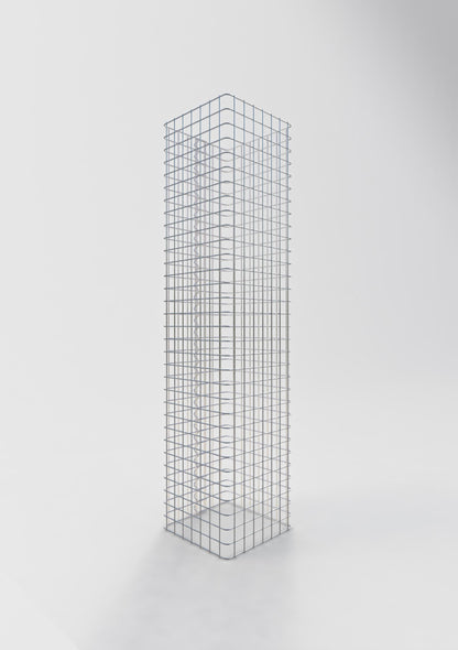 Gabionpelare vinkelrät 37 cm x 37 cm, 160 cm höjd, MW 5 cm x 5 cm