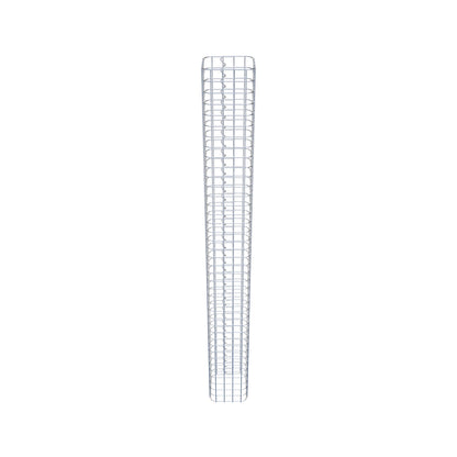 Gabionpelare, kvadrat 22 cm x 22 cm, 200 cm hög, MW 5 cm x 5 cm
