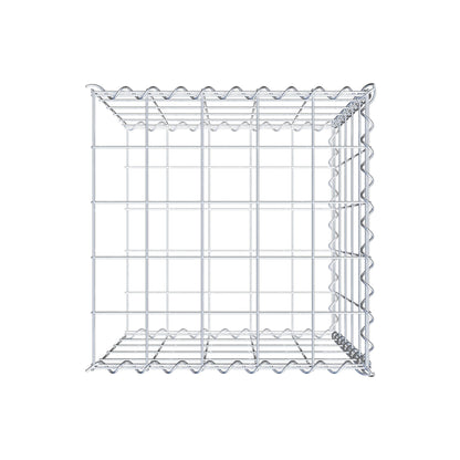 Opvokset gabion type 2 50 cm x 50 cm x 50 cm (L x H x D), maskestørrelse 10 cm x 10 cm, spiral