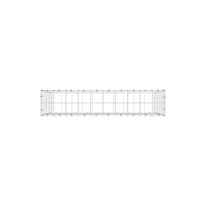 Gabion 100 cm x 60 cm x 20 cm (L x H x D), maskstorlek 10 x 10 cm, spiralring