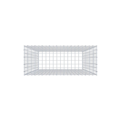 Tilläggspåle typ 3 200 cm x 100 cm x 40 cm (L x H x D), maskstorlek 5 cm x 10 cm, C-ring
