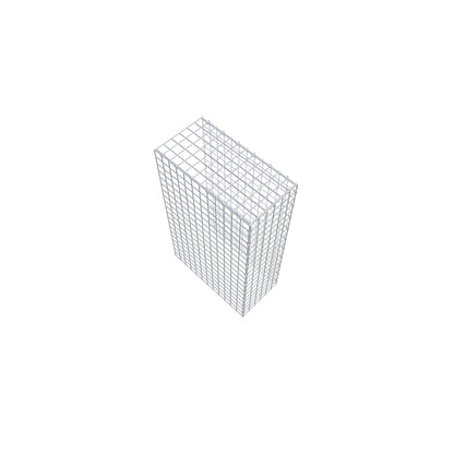 Anbaugabione Typ 4 100 cm x 60 cm x 30 cm (L x H x T), Maschenweite 5 cm x 5 cm, C-Ring