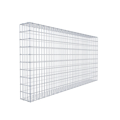 Gabião 200 cm x 100 cm x 20 cm (C x A x P), malhagem 5 cm x 10 cm, anel C
