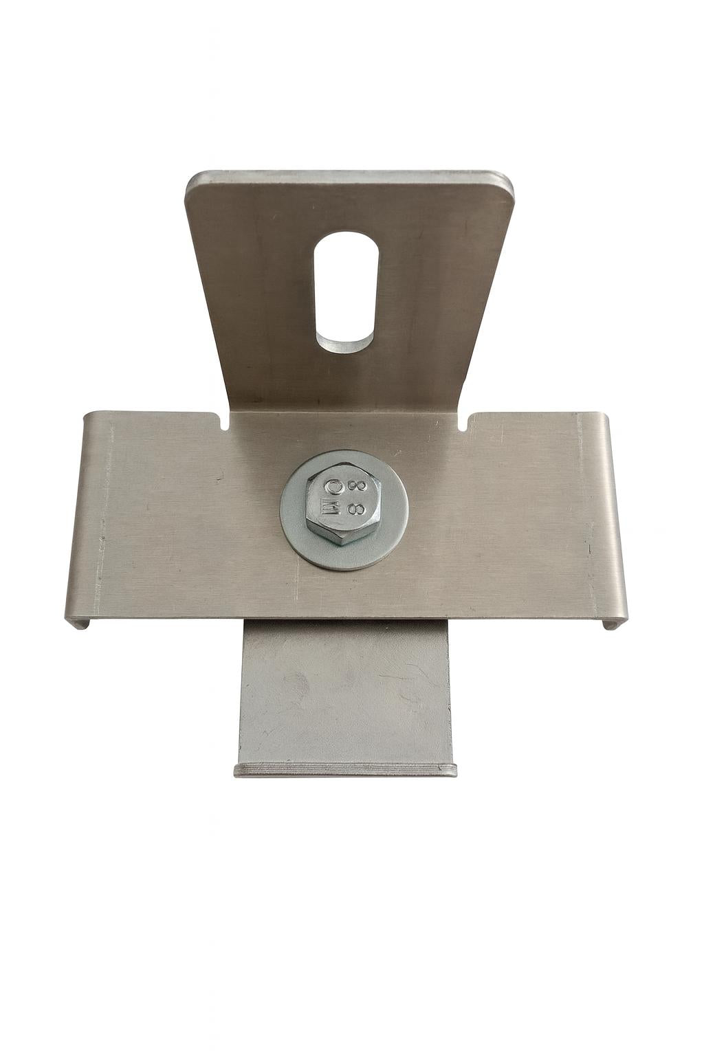 Grampo com suporte de vedação Malha 10 x 10 cm, alumínio