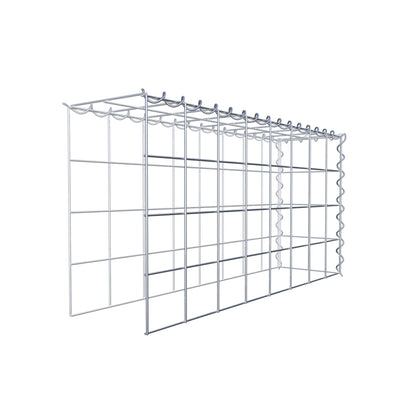 Gabião Tipo 4 80 cm x 40 cm x 20 cm (C x A x P), malhagem 10 cm x 10 cm, espiral