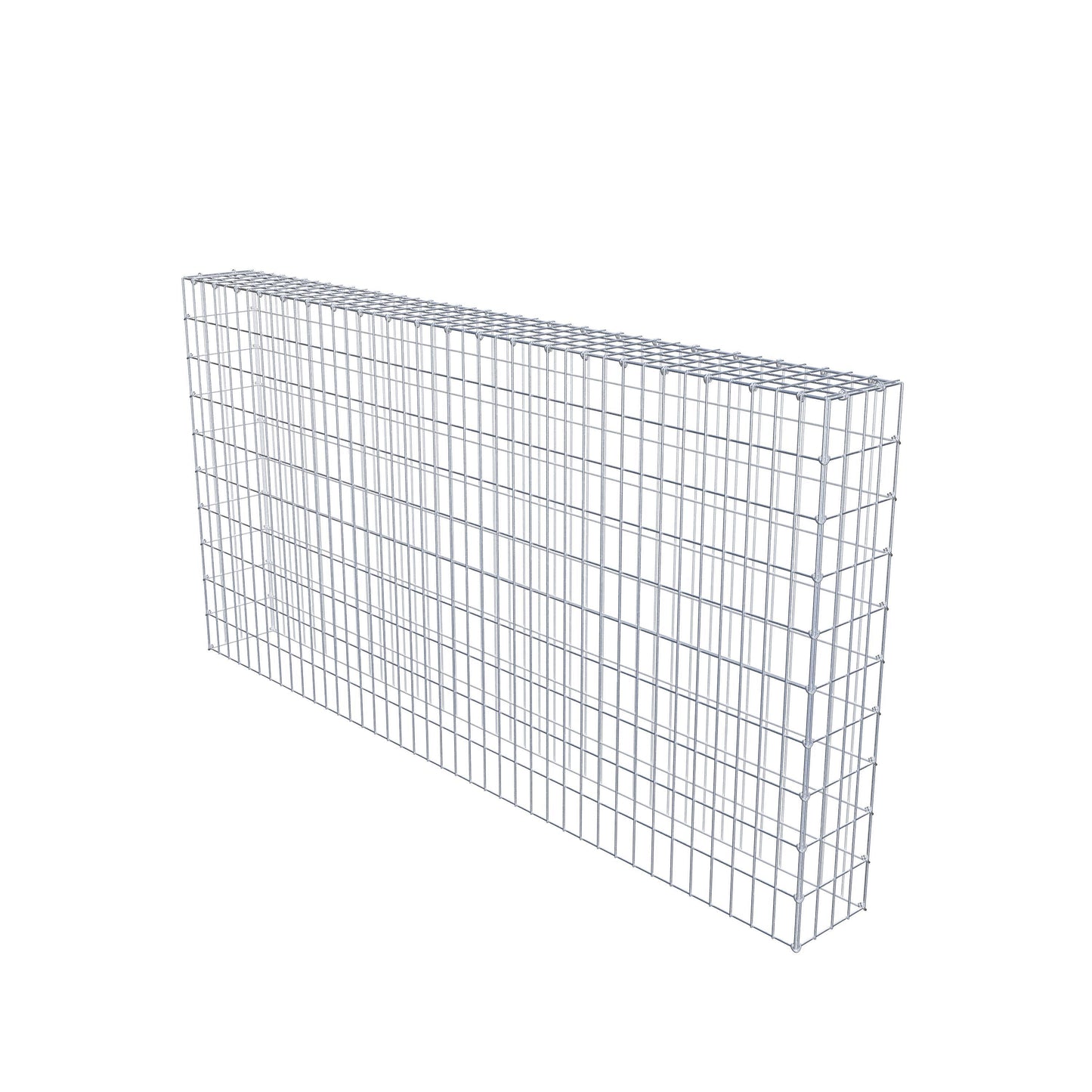 Gabião Tipo 3 200 cm x 100 cm x 20 cm (C x A x P), malhagem 5 cm x 10 cm, anel C