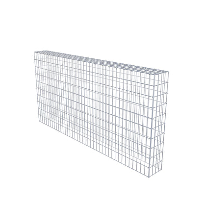 Gabião Tipo 3 200 cm x 100 cm x 20 cm (C x A x P), malhagem 5 cm x 10 cm, anel C