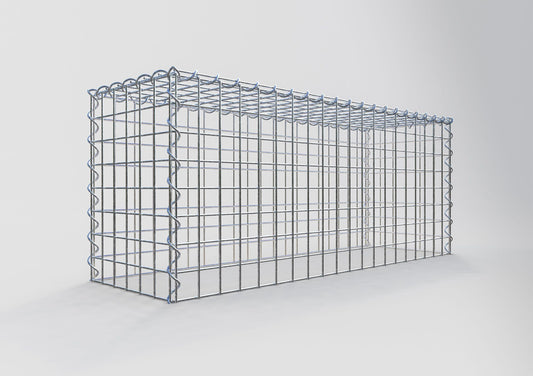 Extra gabion typ 3 100 cm x 40 cm x 30 cm (L x H x D), maskstorlek 5 cm x 5 cm, spiral
