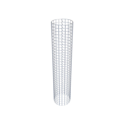 Gabionpelare rund 32 cm diameter, 160 cm höjd, maskstorlek 5 cm x 5 cm