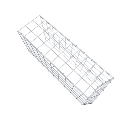 Gabião Tipo 4 100 cm x 50 cm x 30 cm (C x A x P), malhagem 10 cm x 10 cm, anel C