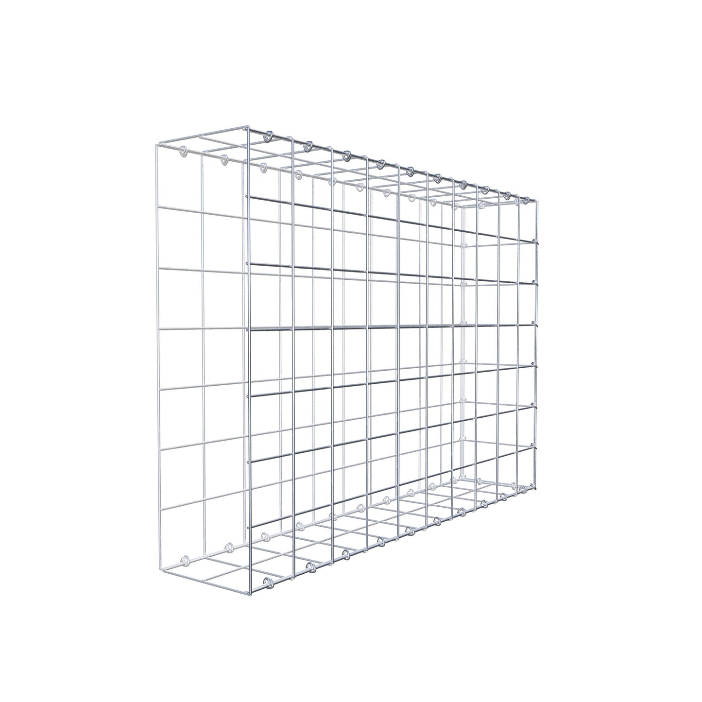Gavión complementario de tipo 2 100 cm x 70 cm x 20 cm (L x A x P), malla 10 cm x 10 cm, anillo en C