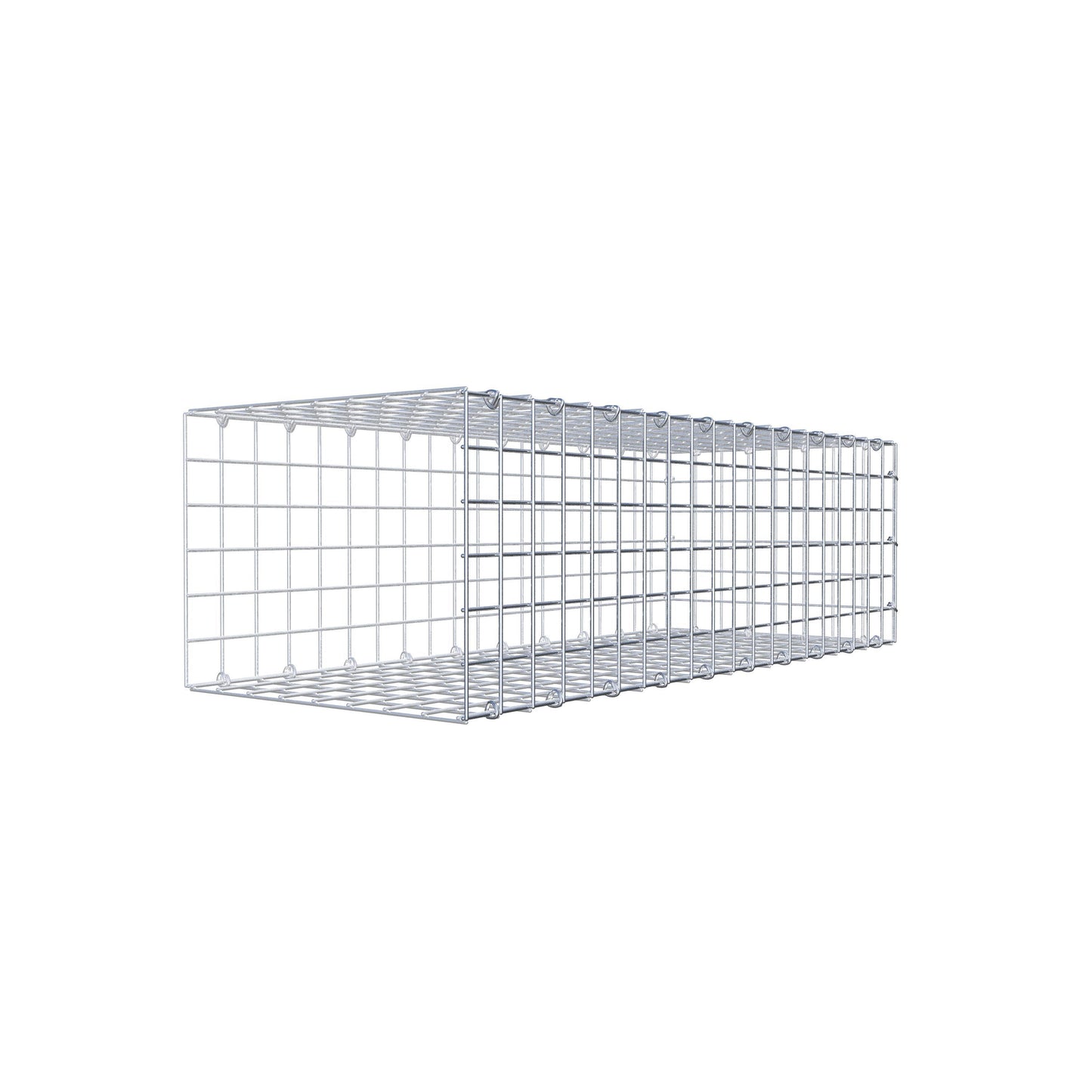 Fourche rapportée type 2 100 cm x 30 cm x 40 cm (L x H x P), mailles 5 cm x 5 cm, anneau C