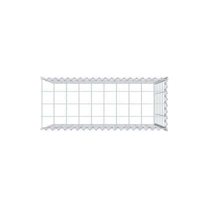 Extra gabion typ 4 100 cm x 70 cm x 40 cm (L x H x D), maskstorlek 10 cm x 10 cm, spiral