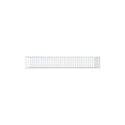 Extra gabion typ 2 200 cm x 100 cm x 30 cm, maskstorlek 5 cm x 10 cm, C-ring
