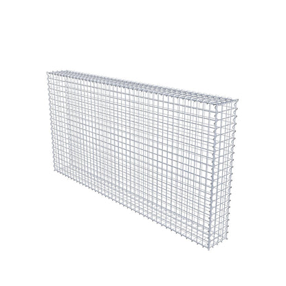 Gabião 200 cm x 100 cm x 20 cm (C x A x P), malhagem 5 cm x 5 cm, espiral