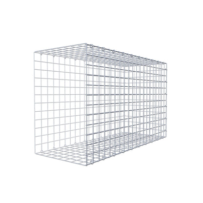Gabbione aggiuntivo di tipo 2 100 cm x 60 cm x 40 cm (L x H x P), maglia 5 cm x 5 cm, anello a C