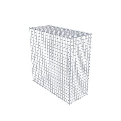 Anbaugabione Typ 2 100 cm x 100 cm x 40 cm (L x H x T), Maschenweite 5 cm x 5 cm, Spirale