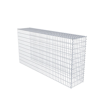 Gavión adicional tipo 4 200 cm x 100 cm x 40 cm (L x A x P), malla 5 cm x 10 cm, en espiral