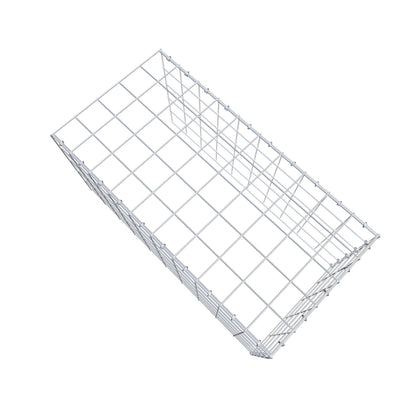 Extra gabion typ 4 100 cm x 50 cm x 50 cm (L x H x D), maskstorlek 10 cm x 10 cm, C-ring