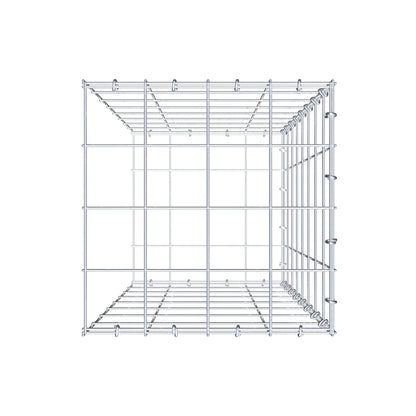 Tilläggspåle typ 2 80 cm x 40 cm x 40 cm (L x H x D), maskstorlek 10 cm x 10 cm, C-ring
