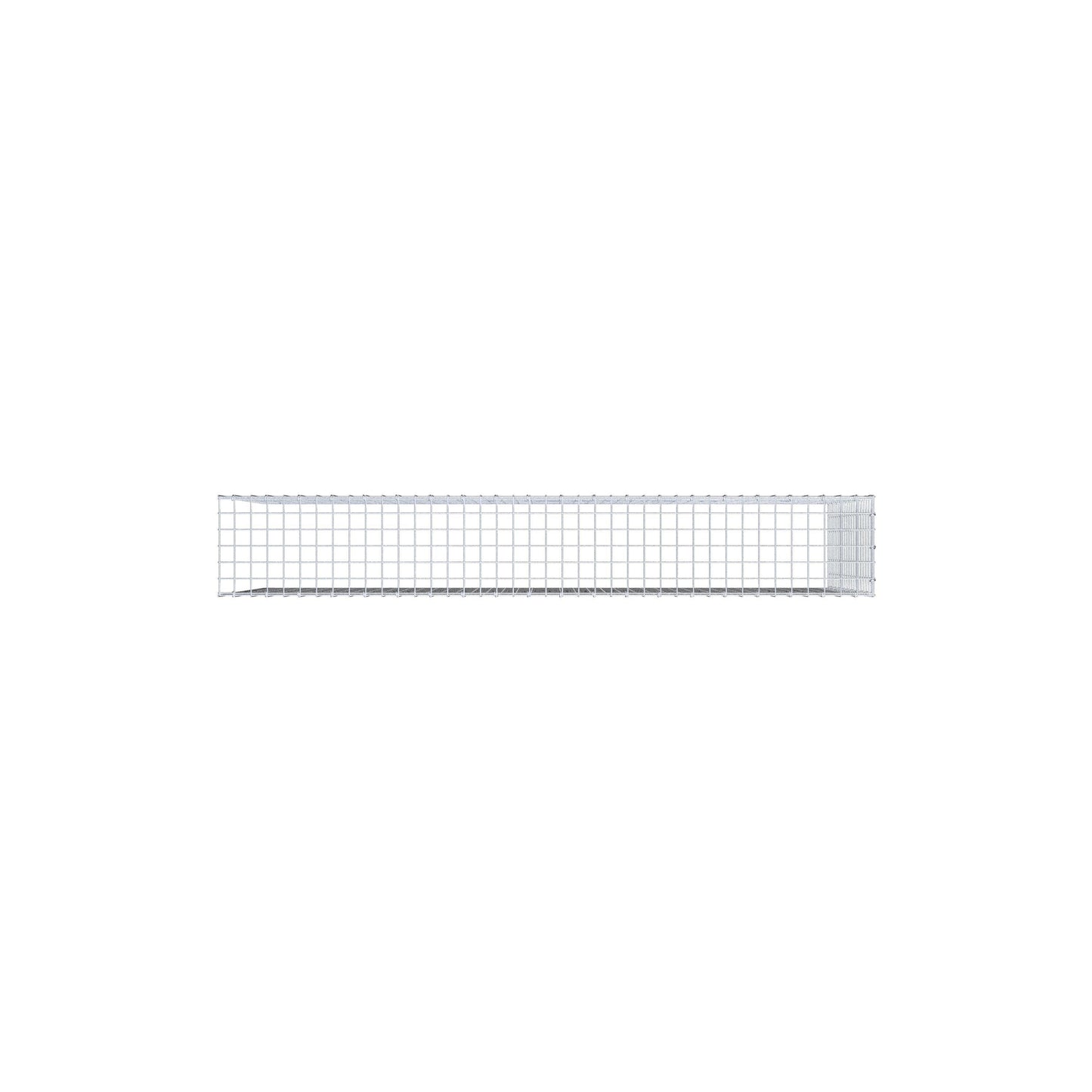 Gabbione aggiuntivo tipo 4 200 cm x 100 cm x 30 cm (L x H x P), maglia 5 cm x 5 cm, anello a C