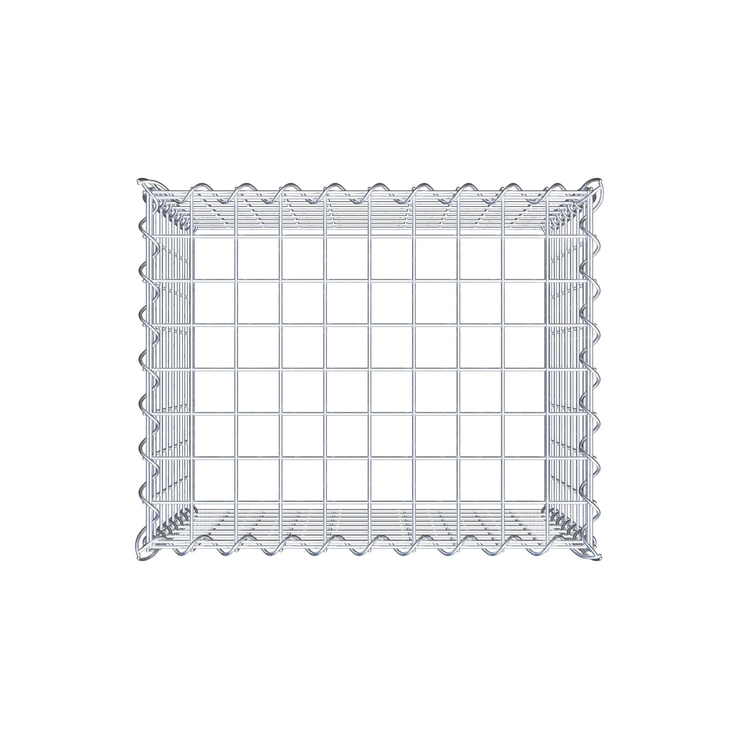 Grown-on gabion type 3 50 cm x 40 cm x 40 cm (L x H x D), mesh size 5 cm x 5 cm, spiral