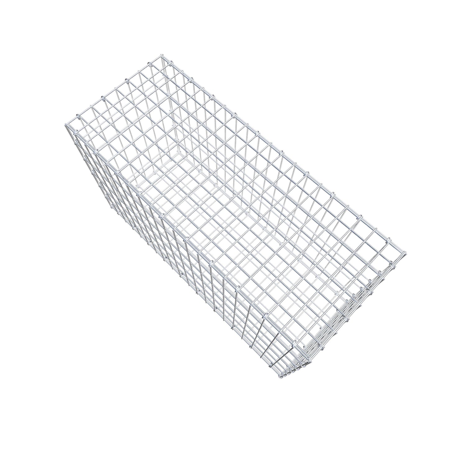 Gabion 100 cm x 60 cm x 40 cm (L x H x D), mesh size 5 cm x 10 cm, C-ring