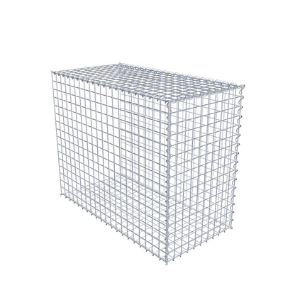 Gabião tipo 2 100 cm x 80 cm x 50 cm (C x A x P), malhagem 5 cm x 5 cm, espiral