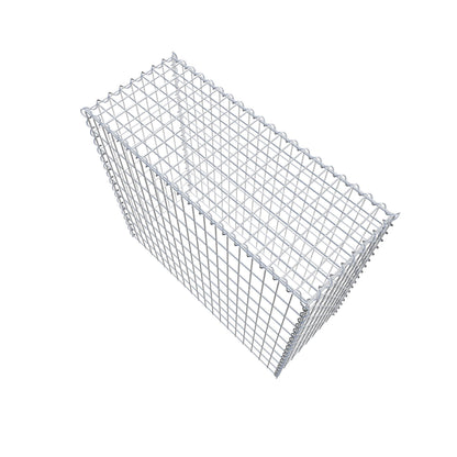 Extra gabion typ 3 100 cm x 90 cm x 40 cm (L x H x D), maskstorlek 5 cm x 10 cm, spiral