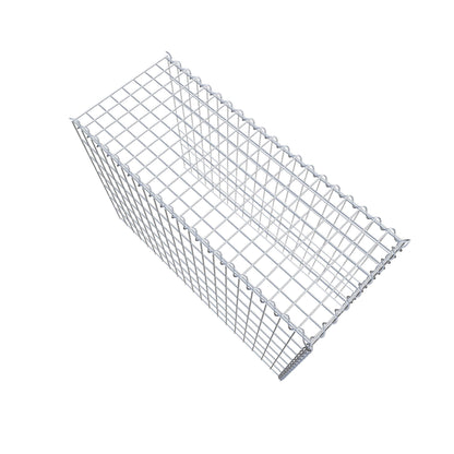 Extra gabion typ 4 100 cm x 70 cm x 40 cm (L x H x D), maskstorlek 5 cm x 10 cm, spiral