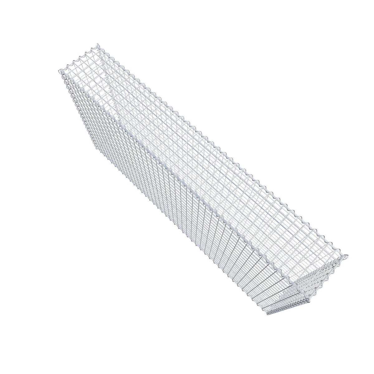 Gabion 200 cm x 100 cm x 30 cm (L x H x D), maskstorlek 5 cm x 5 cm, spiral
