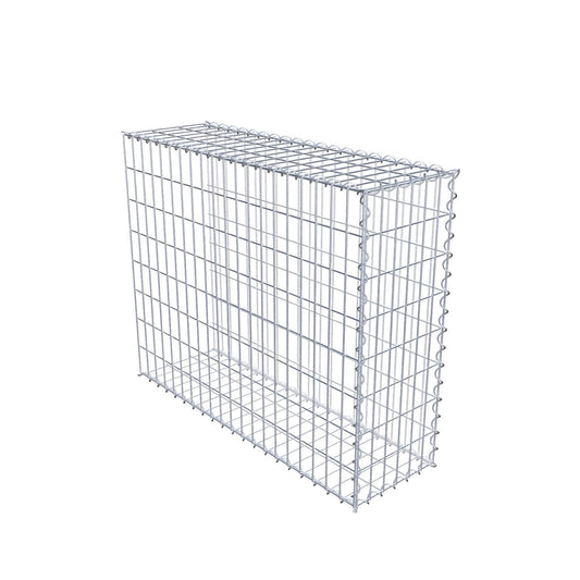 Påväxt gabion typ 2 100 cm x 80 cm x 30 cm (L x H x D), maskstorlek 5 cm x 10 cm, spiral