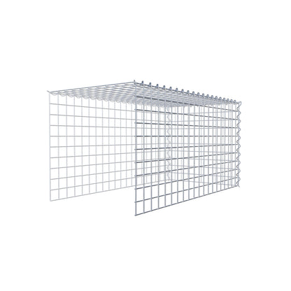 Gavión complementario tipo 4 100 cm x 50 cm x 50 cm (L x A x P), malla 5 cm x 5 cm, espiral