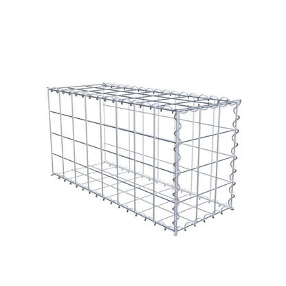 Gabbione aggiuntivo tipo 2 80 cm x 40 cm x 30 cm (L x A x P), maglia 10 cm x 10 cm, spirale