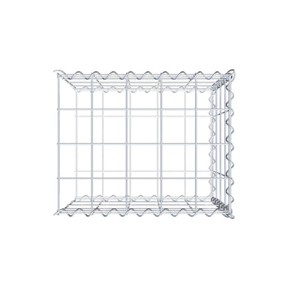 Opvokset gabion type 2 50 cm x 40 cm x 40 cm (L x H x D), maskestørrelse 10 cm x 10 cm, spiral