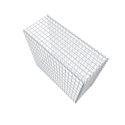 Extra gabion typ 2 100 cm x 90 cm x 40 cm (L x H x D), maskstorlek 5 cm x 10 cm, spiral