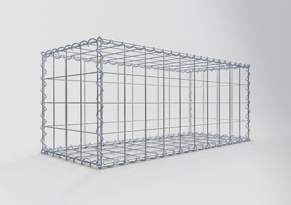 Gabion 100 cm x 40 cm x 40 cm (L x H x D), maskestørrelse 10 cm x 10 cm, spiral
