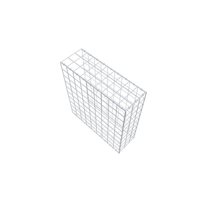 Gavión complementario de tipo 2 100 cm x 90 cm x 30 cm (L x A x P), malla 10 cm x 10 cm, anillo en C