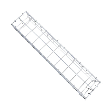 Gavión complementario de tipo 3 100 cm x 20 cm x 20 cm (L x A x P), malla 10 cm x 10 cm, anillo en C