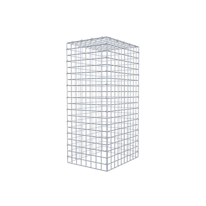 Mounted gabion type 3 100 cm x 50 cm x 40 cm (L x H x D), mesh size 5 cm x 5 cm, C-ring