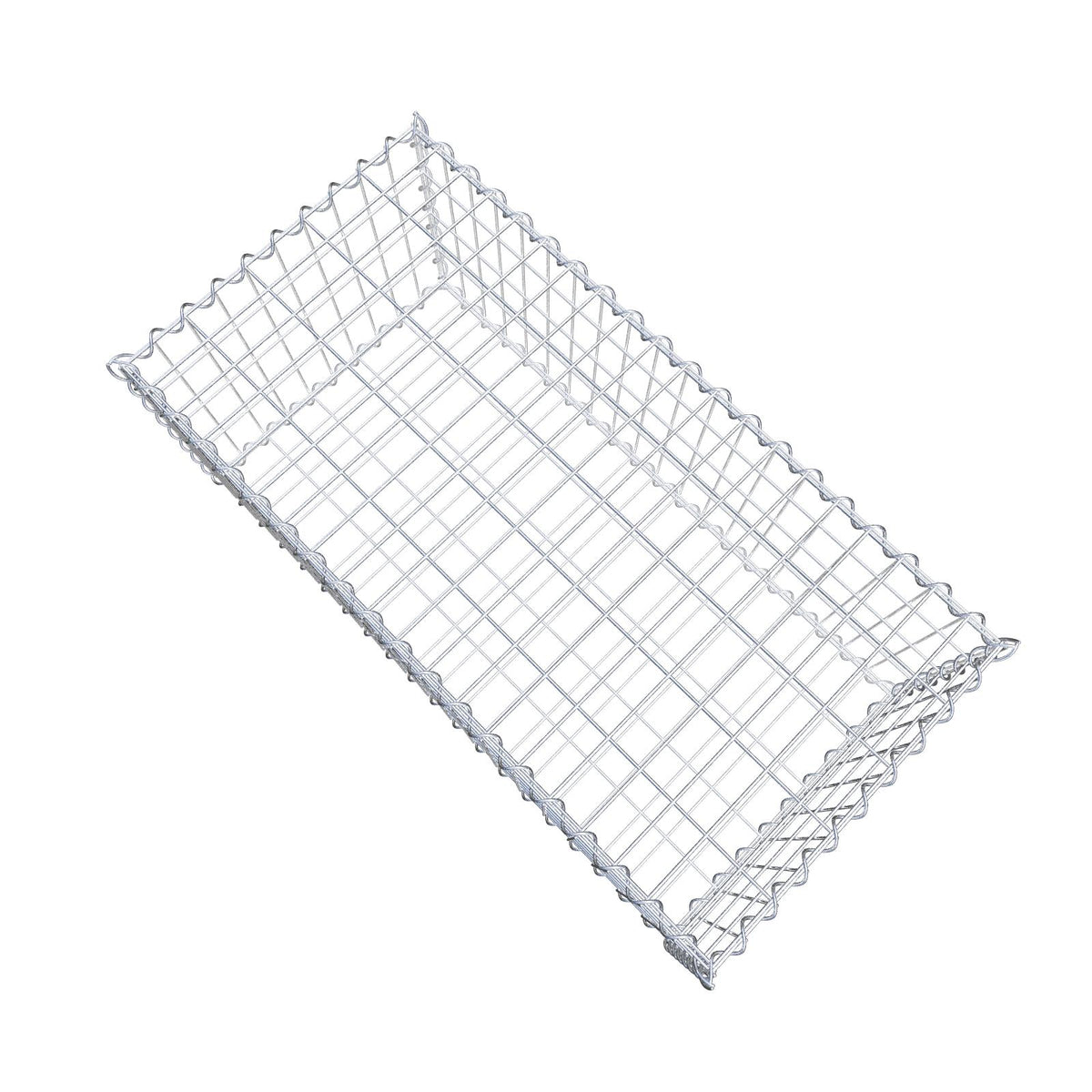 Gabion 100 cm x 40 cm x 50 cm (L x H x D), mesh size 5 cm x 10 cm, spiral