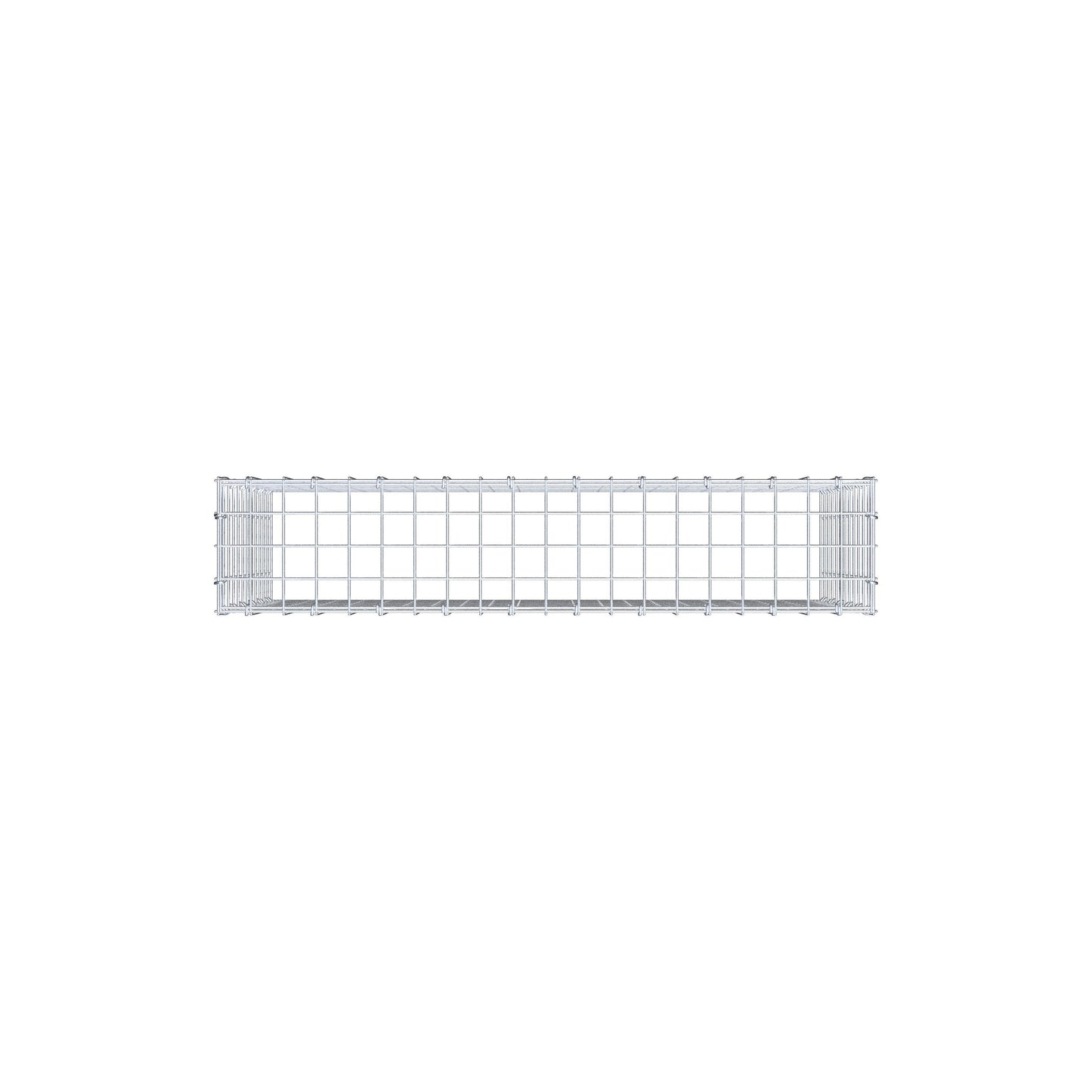 Extra gabion typ 3 100 cm x 60 cm x 20 cm (L x H x D), maskstorlek 5 cm x 5 cm, C-ring